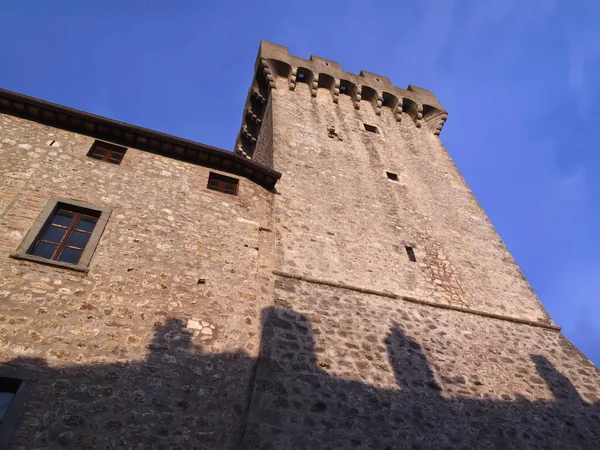 Olaszország Tuscany Capalbio Grosseto Ősi Torony — Stock Fotó