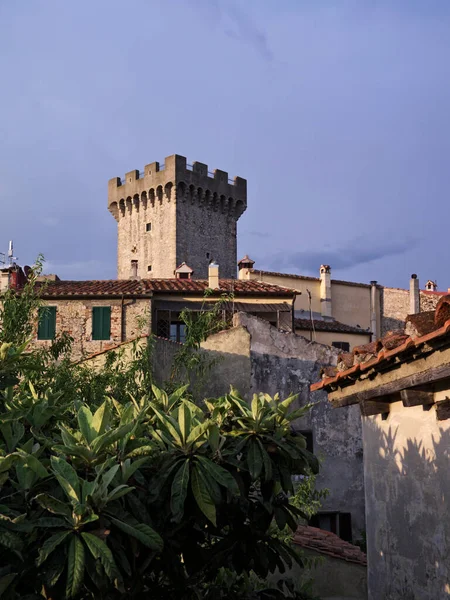 Itália Toscana Capalbio Grosseto Vista Torre Velha — Fotografia de Stock