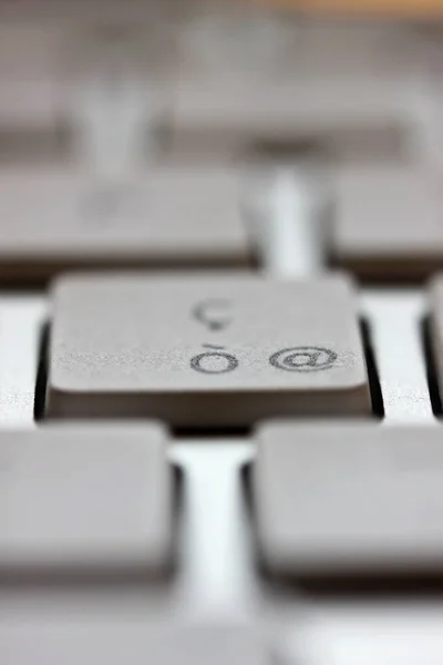 Bilgisayar Klavyesi Kapatma Internet — Stok fotoğraf