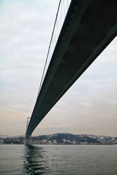 トルコ イスタンブール ボスポラス海峡 ボスポラス橋 — ストック写真