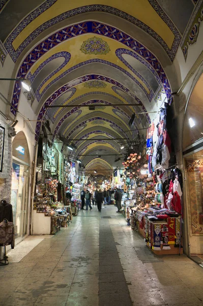 Turkey Istanbul Grand Bazaar Kapalicarsi View Bazaar — 图库照片