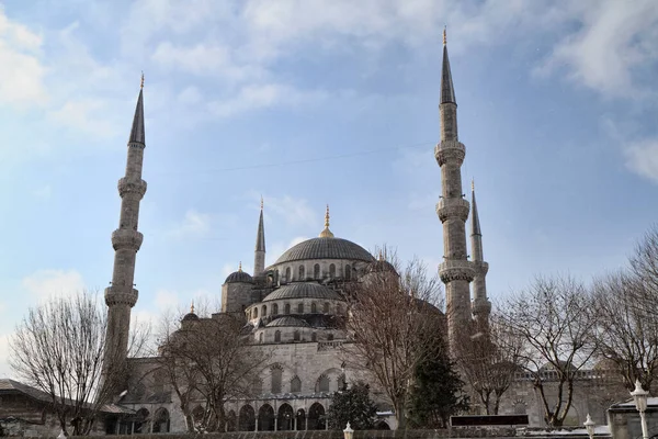 Türkei Istanbul Sultanahmet Kaisermoschee Auch Als Blaue Moschee Bekannt Erbaut — Stockfoto