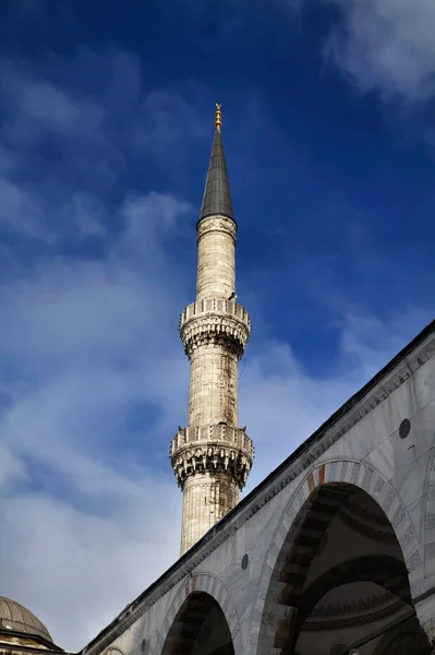 Turcja Stambuł Sultanahmet Imperial Meczet Znany Również Jako Błękitny Meczet — Zdjęcie stockowe