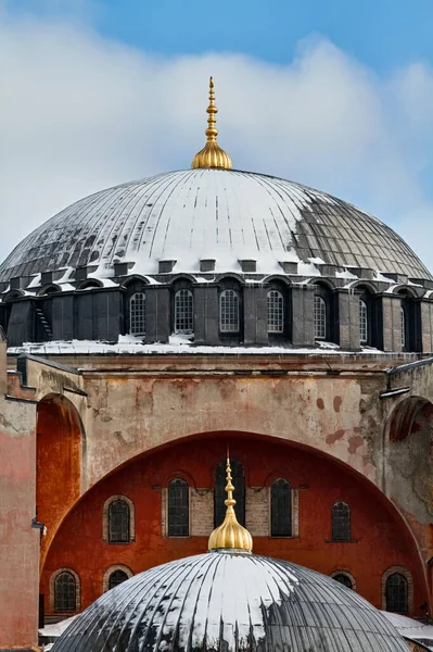 Türkiye Stanbul Sophia Katedrali Yüzyılda Büyük Costantine Tarafından Inşa Edilmiş — Stok fotoğraf
