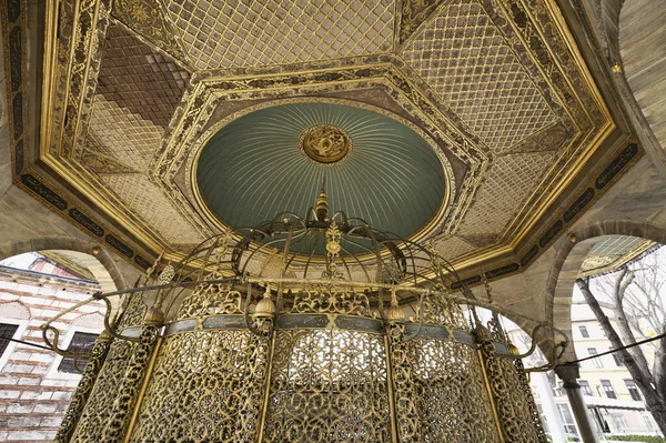 Turquia Istambul Catedral Santa Sofia Construída Século Por Costantine Grande — Fotografia de Stock