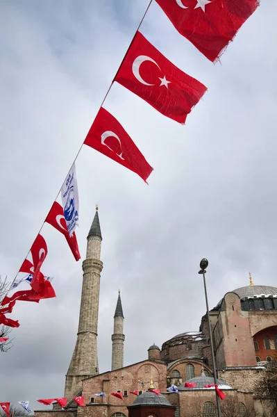 Turkiet Istanbul Sophia Cathedral Byggd Århundradet Constantine Den Store Och — Stockfoto