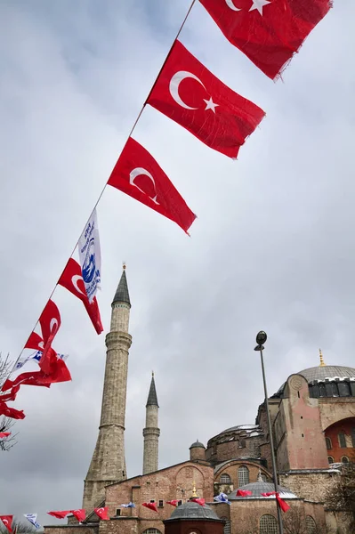 Turcia Istanbul Catedrala Sfânta Sofia Construită Secolul Lea Costantin Cel — Fotografie, imagine de stoc