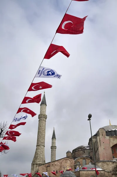 Türkiye Stanbul Sophia Katedrali Yüzyılda Büyük Costantine Tarafından Inşa Edilmiş — Stok fotoğraf