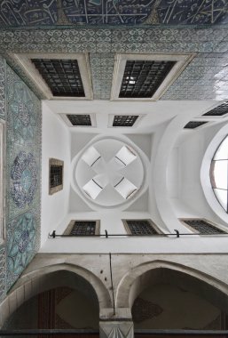 Türkiye, İstanbul, Topkapı Sarayı, Harem (Ziyaretçilere ve yabancılara yasak), Harem Sultan 'ın Harem-i Humayun adlı özel apartmanlarından biridir.)