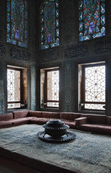Turquía Estambul Palacio Topkapi Apartamentos Del Príncipe Heredero Quiosco Gemelo —  Fotos de Stock