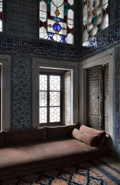 Turquía Estambul Palacio Topkapi Apartamentos Del Príncipe Heredero Quiosco Twin — Foto de Stock