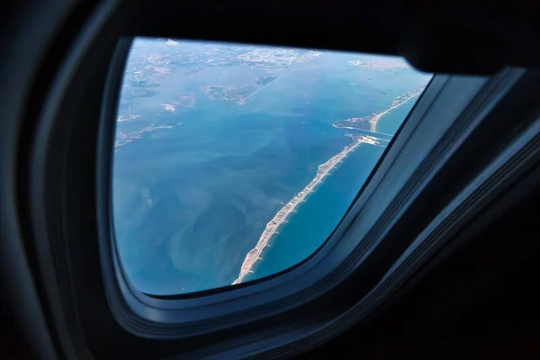 Italia Véneto Mar Adriático Laguna Venecia Vista Desde Una Ventana —  Fotos de Stock