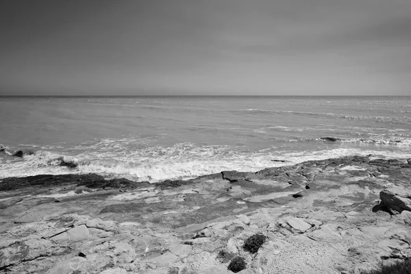 Italy Sicily Mediterranean Sea Marina Ragusa Ragusa Province View Rocky — Stock Photo, Image