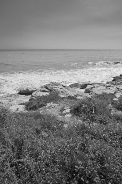 Italy Sicily Mediterranean Sea Marina Ragusa Ragusa Province View Rocky — Stock Photo, Image