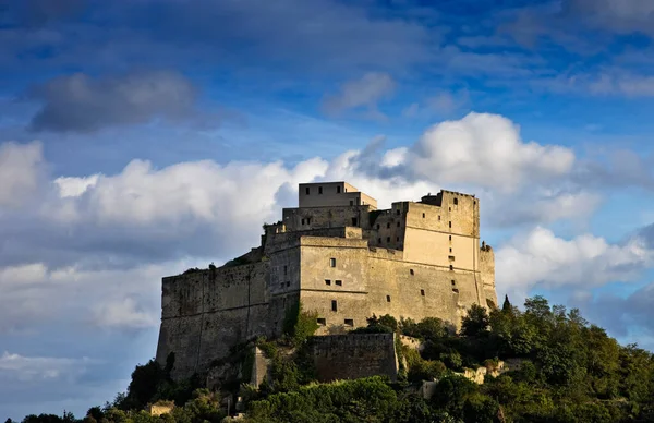 Italy Bacoli Naples View Aragonese Baia Castle Built 1495 — Stock Photo, Image