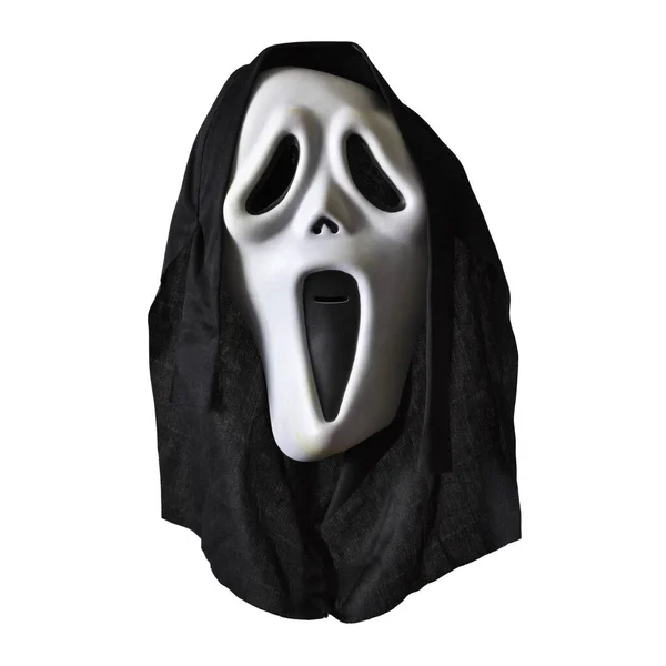 Halloween Mask White Background Stock Photo