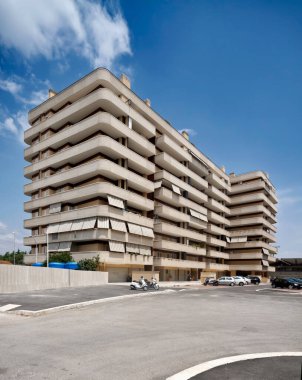 İtalya, Roma, Pramopolini Parkı 'nda özel bir bina manzarası