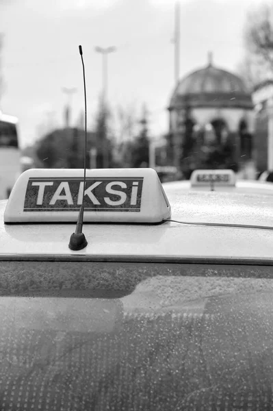 Turkiet Istanbul Turkisk Taxi — Stockfoto