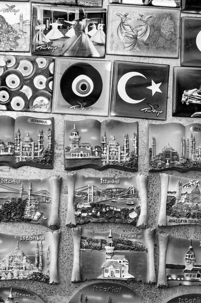 Türkei Istanbul Türkische Gadgets Zum Verkauf Einem Lokalen Geschäft — Stockfoto