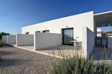 İtalya, Sicilya, Modica (Ragusa Eyaleti); 4 Temmuz 2017, Hotel 'in Apartmanları - EDITORIAL