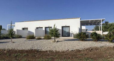 İtalya, Sicilya, Modica (Ragusa Eyaleti); 4 Temmuz 2017, Hotel 'in Apartmanları - EDITORIAL