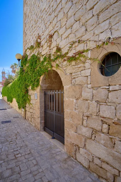 Itália Sicília Mar Mediterrâneo Donnalucata Província Ragusa Antigas Casas Pedra — Fotografia de Stock