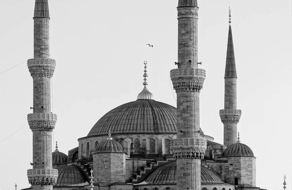 Turquia Istambul Vista Mesquita Imperial Sultanahmet Também Conhecida Como Mesquita — Fotografia de Stock