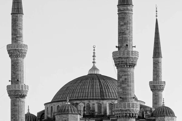 Turquia Istambul Vista Mesquita Imperial Sultanahmet Também Conhecida Como Mesquita — Fotografia de Stock