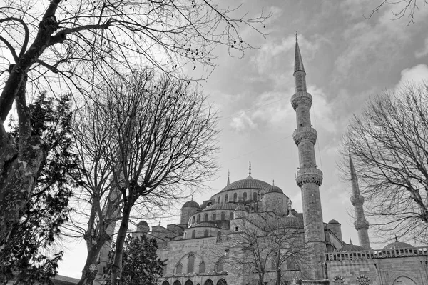 Türkei Istanbul Blick Auf Die Sultanahmet Kaisermoschee Auch Als Blaue — Stockfoto