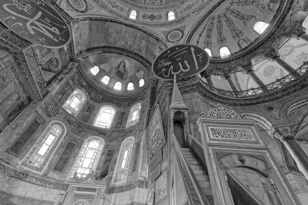 Türkiye Stanbul Sophia Camii Yüzyılda Büyük Costantine Tarafından Inşa Edilmiş — Stok fotoğraf