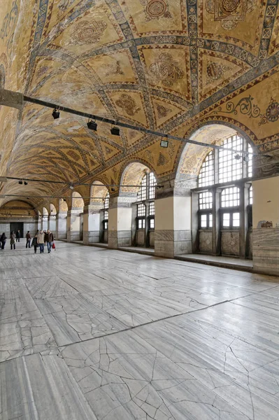 Türkei Istanbul Menschen Der Sophia Moschee Erbaut Jahrhundert Von Konstantin — Stockfoto