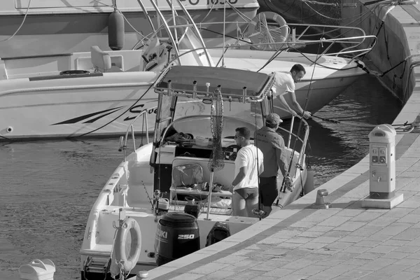 Itália Sicília Mar Mediterrâneo Marina Ragusa Província Ragusa Junho 2021 — Fotografia de Stock