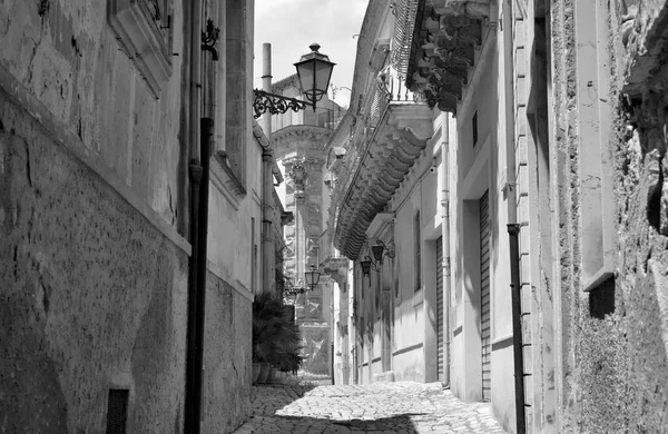 Italy Sicily Scicli Ragusa Province Old Baroque Buildings Baroque Beneventano — Stock Photo, Image