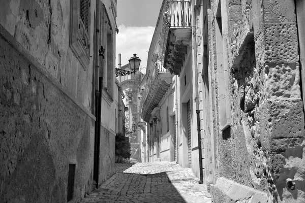 Itálie Sicílie Scicli Provincie Ragusa Staré Barokní Stavby Barokní Fasáda — Stock fotografie