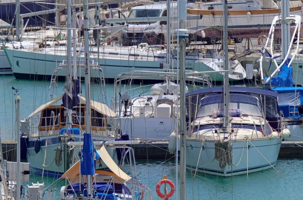 Itália Sicília Mar Mediterrâneo Marina Ragusa Província Ragusa Junho 2021 — Fotografia de Stock