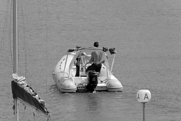 Italie Sicile Méditerranée Marina Ragusa Province Raguse Juin 2021 Couple — Photo