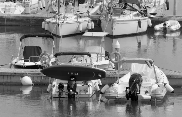 Italie Sicile Méditerranée Marina Ragusa Province Raguse Juin 2021 Bateaux — Photo