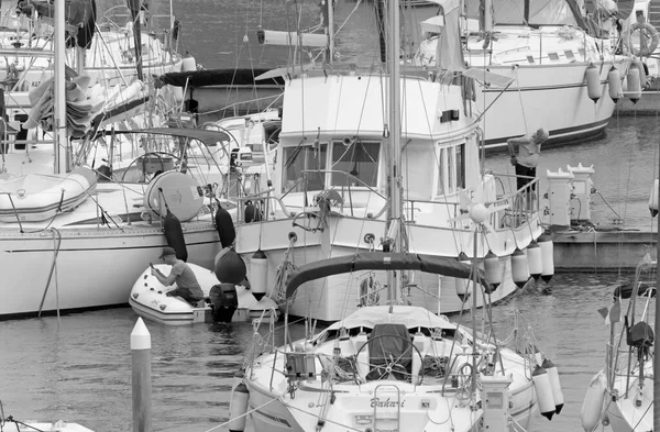 Itália Sicília Mar Mediterrâneo Marina Ragusa Província Ragusa Junho 2021 — Fotografia de Stock