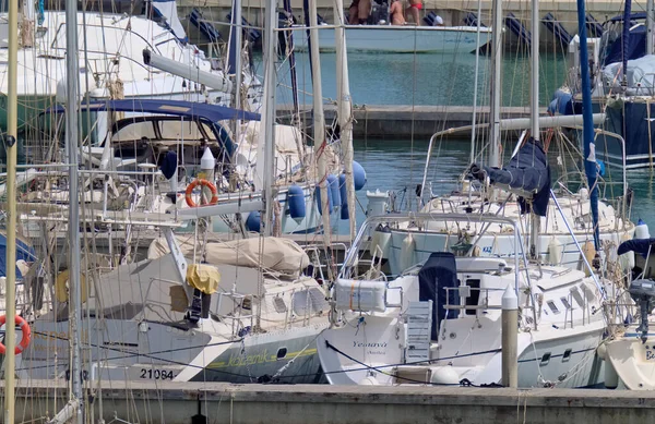 Itália Sicília Mar Mediterrâneo Marina Ragusa Província Ragusa Junho 2021 — Fotografia de Stock