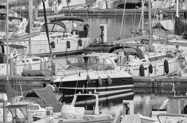 Italie Sicile Méditerranée Marina Ragusa Province Raguse Juin 2021 Bateaux — Photo