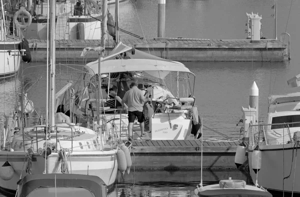 Italy Sicily Mediterranean Sea Marina Ragusa Ragusa Province July 2021 — Stock Photo, Image