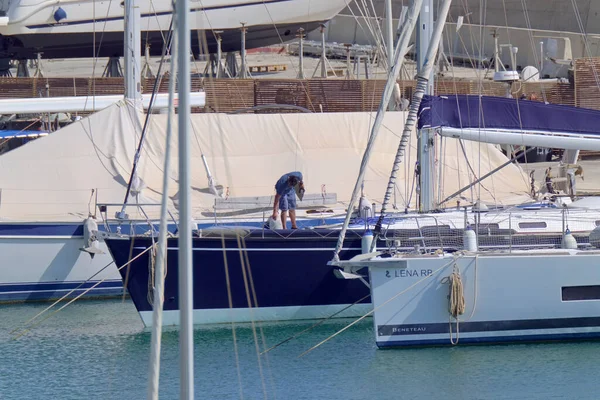 Italia Sicilia Mar Mediterraneo Marina Ragusa Provincia Ragusa Luglio 2021 — Foto Stock