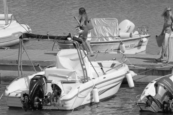 Italy Sicily Mediterranean Sea Marina Ragusa Ragusa Province July 2021 — Stock Photo, Image