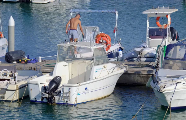 Italy Sicily Mediterranean Sea Marina Ragusa Ragusa Province July 2021 — Stock Photo, Image