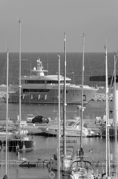 Itália Sicília Mar Mediterrâneo Marina Ragusa Província Ragusa Julho 2021 — Fotografia de Stock