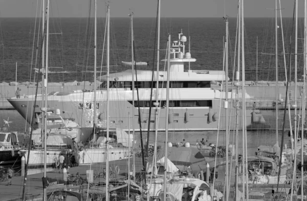 Italien Sizilien Mittelmeer Marina Ragusa Provinz Ragusa Juli 2021 Blick — Stockfoto