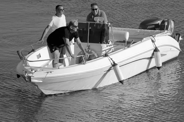 Itália Sicília Mar Mediterrâneo Marina Ragusa Província Ragusa Julho 2021 — Fotografia de Stock