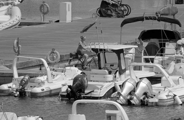 Italia Sicilia Mar Mediterráneo Marina Ragusa Provincia Ragusa Julio 2021 — Foto de Stock