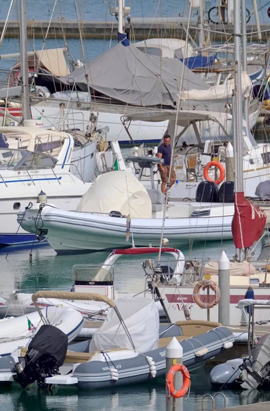 Italy Sicily Mediterranean Sea Marina Ragusa Ragusa Province July 2021 — Fotografia de Stock