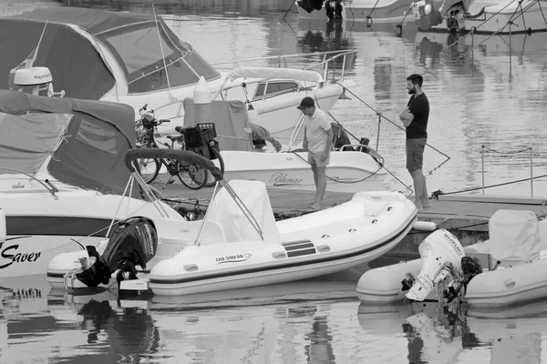 Italia Sicilia Mar Mediterráneo Marina Ragusa Provincia Ragusa Julio 2021 — Foto de Stock